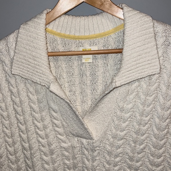 NWTS CABLE KNIT SWEATER VEST (XL) - Picture 7 of 12